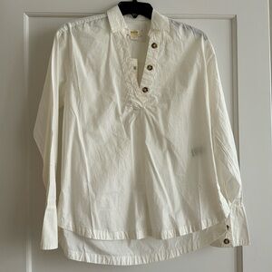 Maeve by Anthropology cotton blouse